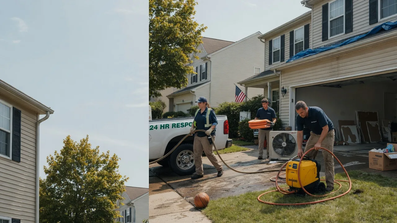 Emergency Water Damage Restoration in Sipesville, PA near me